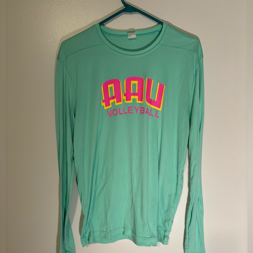 AAU Sports wear, Volleyball, Women’s, size Medium, long sleeve Tshirt